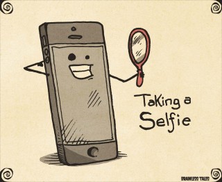 selfie taken