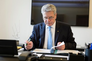 Gauck-Schreibtisch
